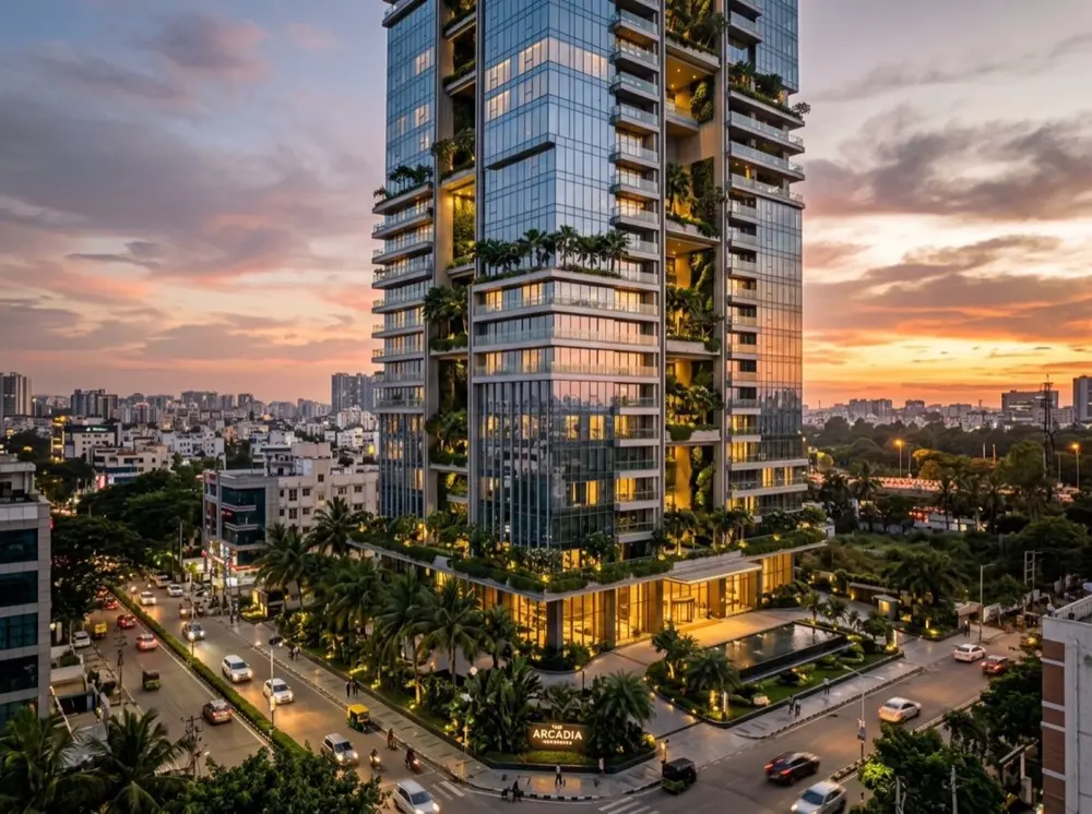Bangalore Luxury High-Rise Architectural Tower